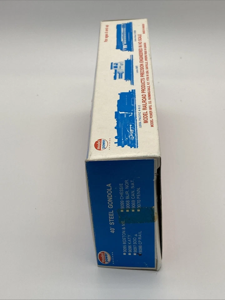 Vintage Model Power HO Scale CP Rail 40' Steel Red Gondola CP 340 207 New - Image 3 of 4