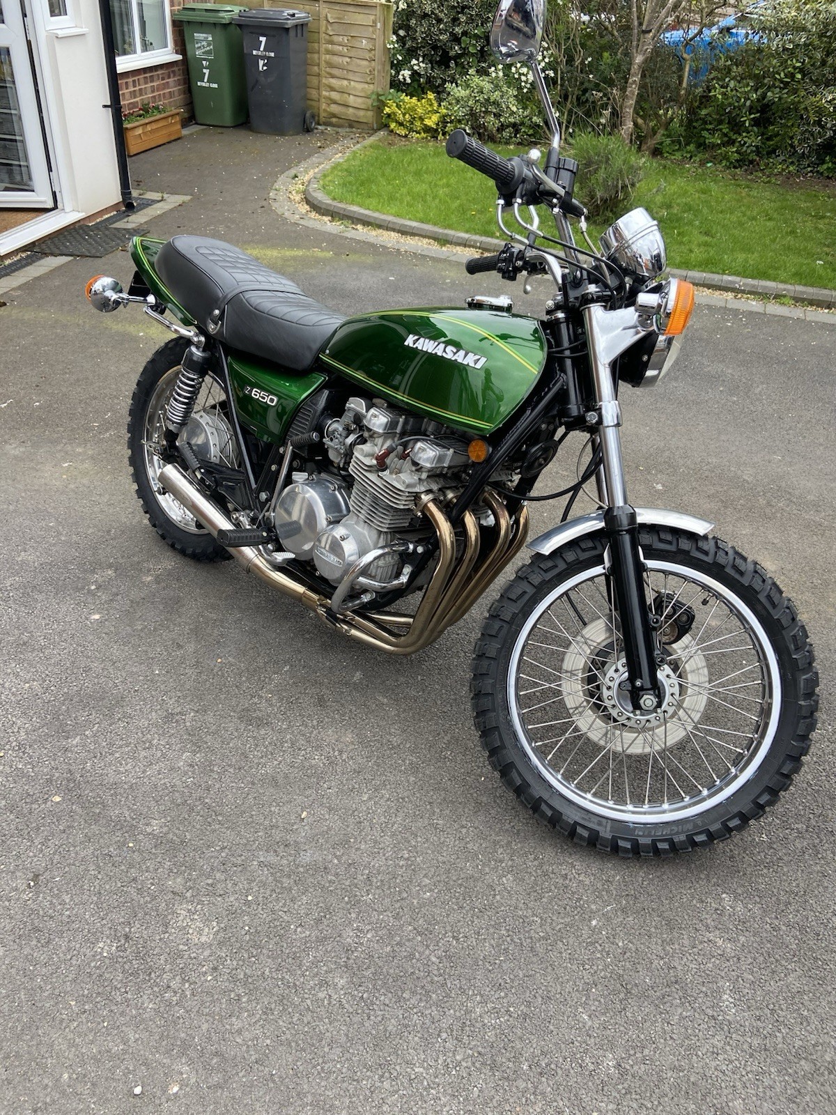 1978 KAWASAKI Z650 REVIEW visual data 3