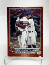 2022 Topps #381 Toronto Talent #/299 Orange Foilboard m238