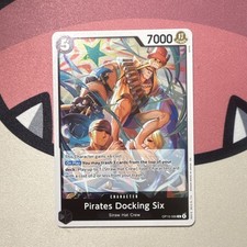 One Piece Pirates Docking Six OP15-088 7000 Power Cost 5 Character Card English