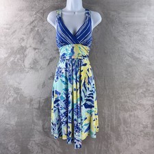 Lilly Pulitzer Hadley Sloane Floral Dress Womens Size XS Multicolor Resort