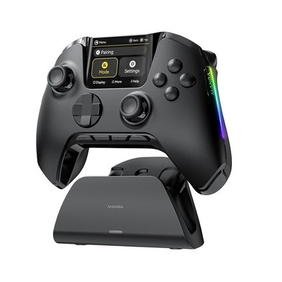 MANBA ONE Interactive Screen Gaming Controller w/ Dock   Open Box