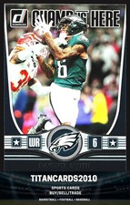 DeVonta Smith 2025 Panini Donruss Champ is HERE Philadelphia Eagles #CIH-DSH