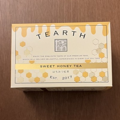 Tearth Sweet Honey Tea Honey Flavor 25 Bagged Ceylon Tea (Sri Lanka)
