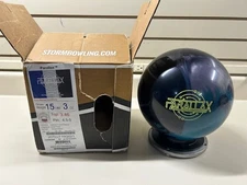 New Storm Parallax Bowling Ball 15lb 3oz 1st Quality NIB