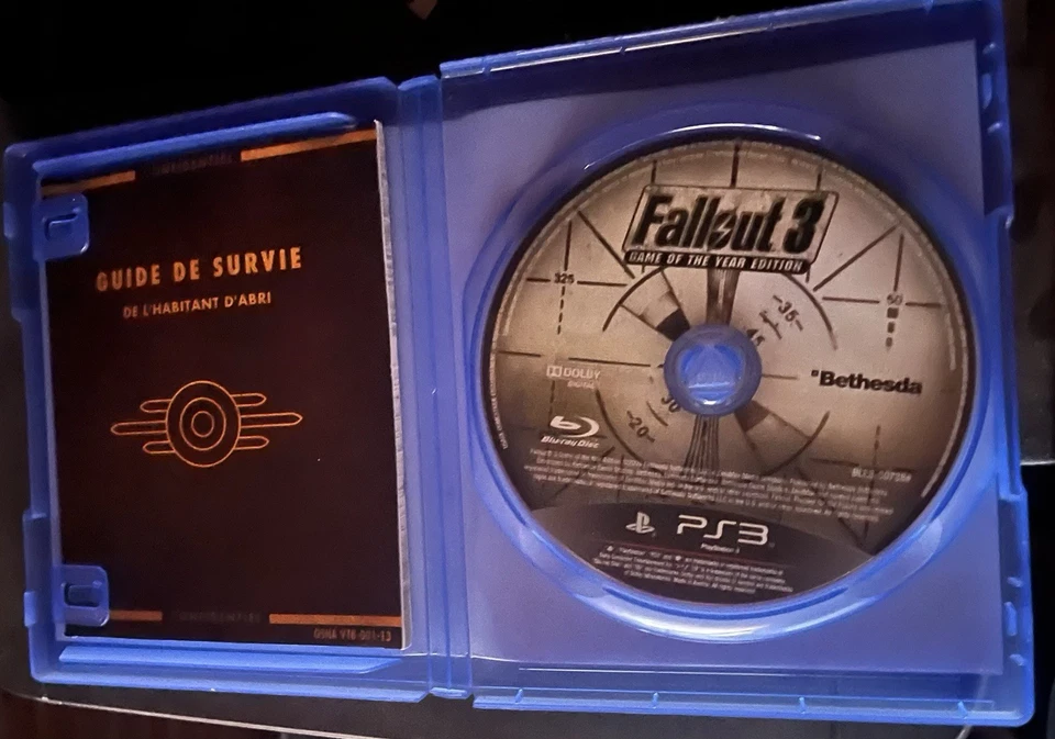 Fallout 3 Game of the Year Edition PS3 Complet PAL FR Sony PlayStation GOTY DLC - Bild 2 von 4