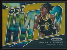 Nneka Ogwumike 2022 Panini Prizm WNBA Get Hyped Gold Prizm #8 /10