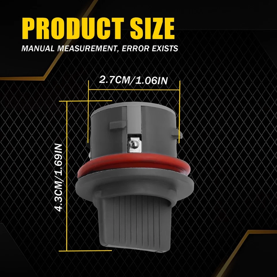 Front Turn Signal Light Bulb Socket 92166-A9000 For Kia Soul & Hyundai Sonata - Image 2 of 4