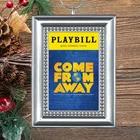 Come From Away‎ Broadway Musical Playbill Christmas Tree Ornament