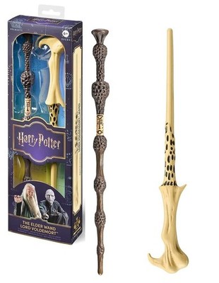 Noble Collection Double Elder Wand + Lord Voldemort Wand Role-Play 30 Cm