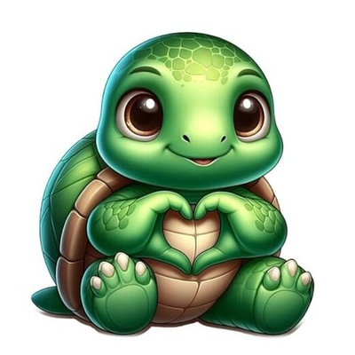 #ad Cute Baby Turtle Car Bumper Stickers 2 Pack Waterproof Vinyl Decals for $9.86
