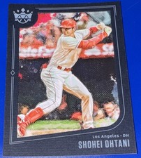 2019 Panini Diamond Kings - Short Print Shohei Ohtani #124 Black Framed Batting