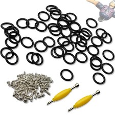 50 Pack GI Joe O-Rings, 100 Screws & 2 Spanners Vintage Action Figure Repair Kit