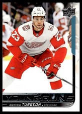 2018-19 Upper Deck Young Guns Dominic Turgeon Rookie Detroit Red Wings #486