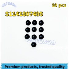 10x Emblem Badge Roundel Grommet Bonnet Rubber Hood Boot Trunk For Bmw 3 5 6 7