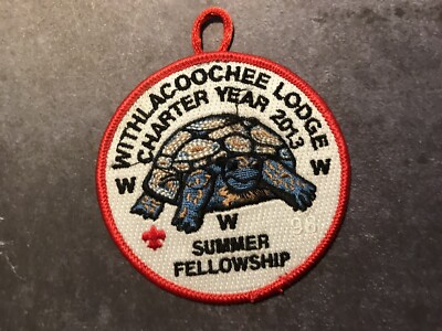 Order of the Arrow OA Withlacoochee Lodge Dangler Patch 2013 Summer Fellowship