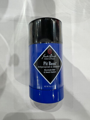 JACK BLACK PIT BOSS Antiperspirant & Deodorant 2.75oz - NEW & FRESH