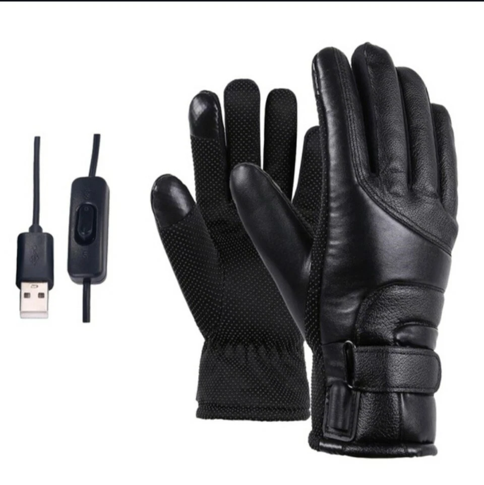 USB Prints Heated Gloves, Winter Hand Warmers Unisex Heating Gloves
Opens in a new window or tab