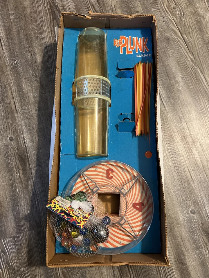 Vintage Ker Plunk Game 1967 By Ideal Strategy Nerve And Skill Good Condition! - Image 2 of 4