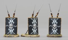 THOMAS GUNN ROMAN EMPIRE ACCPACK025B THREE ROMAN 30TH LEGION SHIELDS MIB