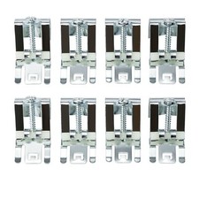 Kitchen Sink Fixing Clips 8-Pack Durable Brackets Stainless Steel ENKI SA003