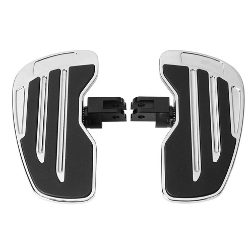 Chrome Front Footboards Rider Floorboards For Honda Gold Wing GL1800 2001-2024 - Picture 4 of 13