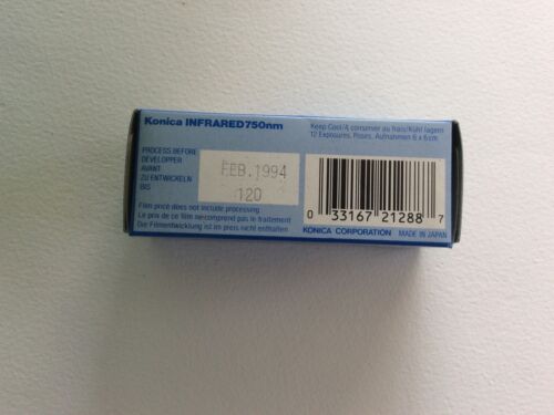 Rare Konica Infrared 750nm Black And White Print 120 Film Cold Stored Expired - Picture 2 of 3