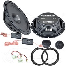 GROUND ZERO LAUTSPRECHER für FORD TOURNEO Custom ab 2012 Front Tür 140W #BAEO