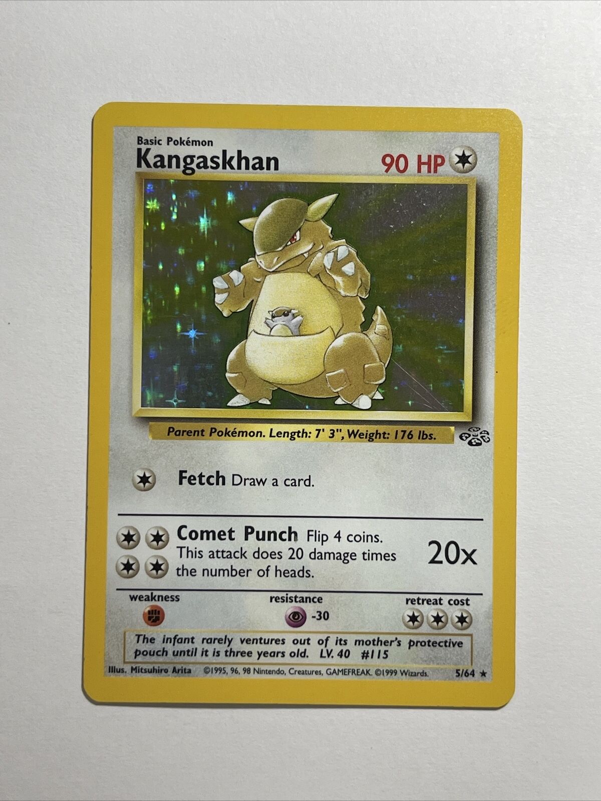 Check the actual price of your Kangaskhan 55/70 Pokemon card