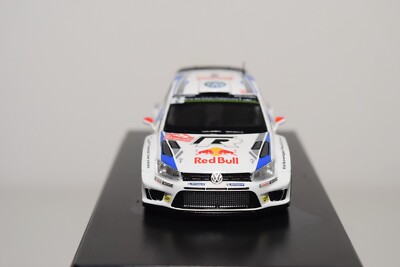 イクソ　1／43 ミニカー VW POLO R WRC 2014 ixo イクソ 1/43 VW POLO R WRC 2014年Sweden Rally優勝 #2 J.M.