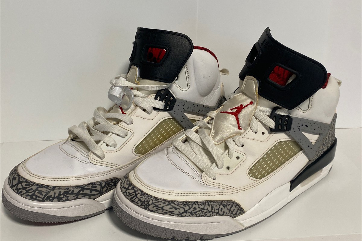 Nike Air Jordan Spizike Retro White Cement #315371-122 