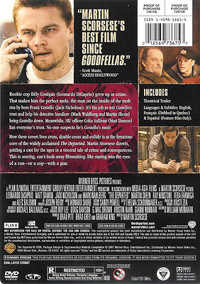 The Departed - Jack Nicholson Leonardo DiCaprio Matt Damon Vera