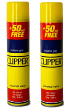 CLIPPER High Quality Universal Gas Lighter Butane Gas Fuel Fluid Refill 300ML