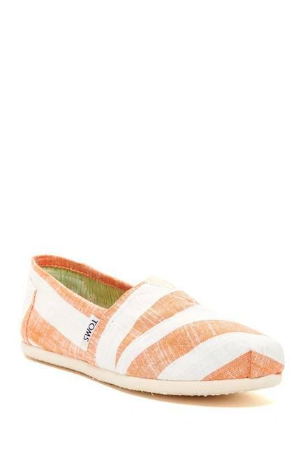TOMSClassic Rayas Alpargata Slip-On Rayas Planas Foto 2 de 3
