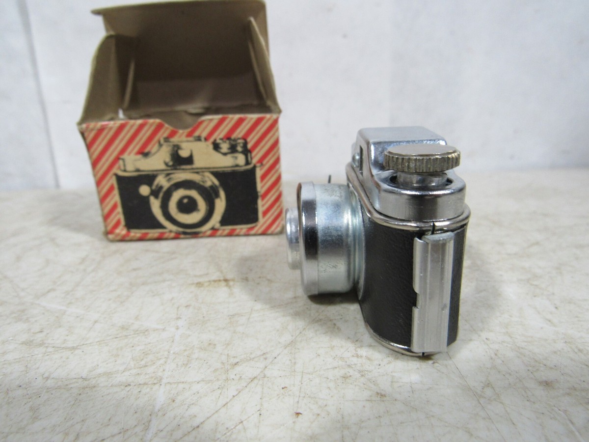 Vintage 1960s70s Crystar Miniature Mini Novelty Spy Camera