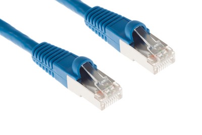 CAT6 Shielded Ethernet Patch Cable, Snagless, 1 Foot, B - Lifetime Warranty