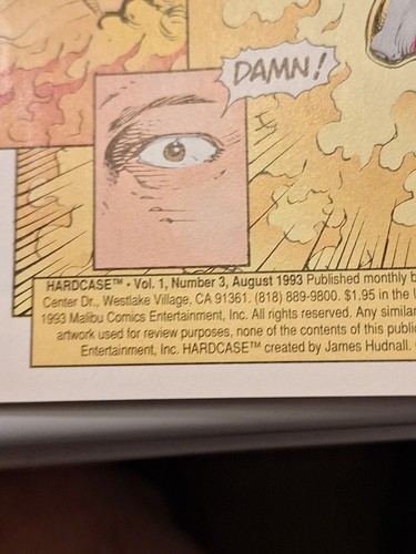 Hardcase #3 (Aircel Comics August 1993) - Picture 3 of 3