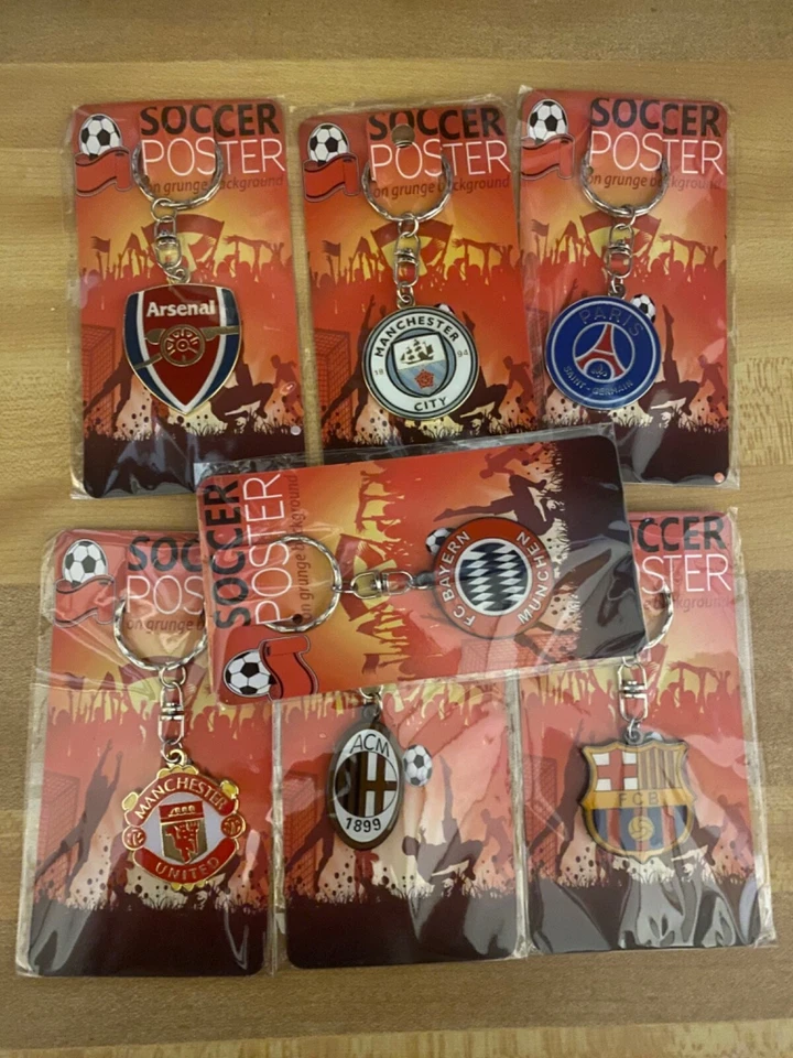 Llavero Metal Fútbol/Fútbol Club UEFA Calidad Coche Casa - Elige tu equipo Foto 3 de 4