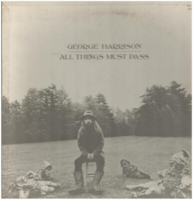 George Harrison All Things Must Pass BURGUNDY TRANSLUCENT JAPAN