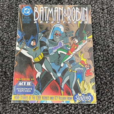 Batman & Robin Adventures Sub Zero Act II Microwave Popcorn Mini Promo Comic