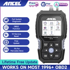 Automotive All System OBD2 Scanner Car Diagnostic Tool Code Reader Fit For Benz
