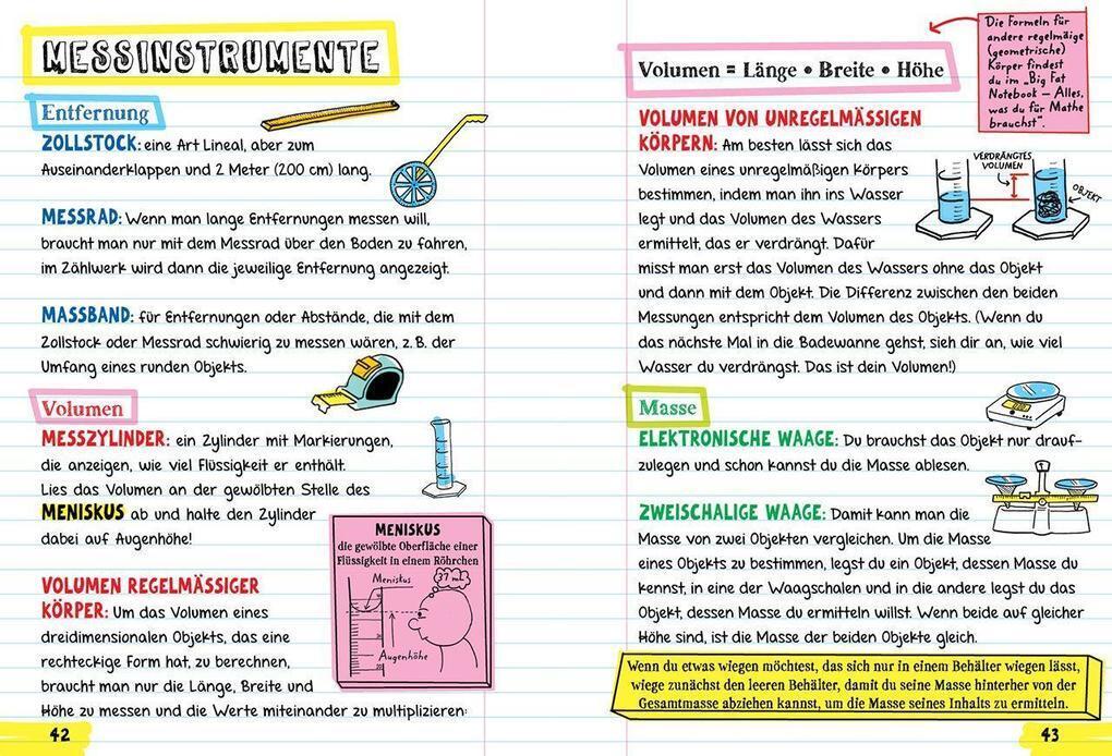 Thumbnail - Big Fat Notebook - Alles, Was Du Für Physik, Chemie Und Bio Brauchst -