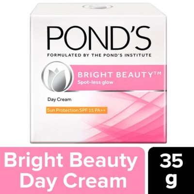 3x Pond's White Beauty Daily Spot-less Glow Lightening Cream SPF 15 PA++ 35gm