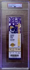 KOBE BRYANT 81 POINTS CAREER HIGH FULL TICKET 2006 LAKERS 1/22 PSA 7 (9 HIGHER)