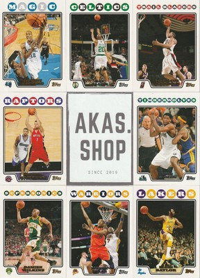 2008-09 TOPPS Basketball NBA Trading Cards '08-2009 inc. Rookies Pick your Cards