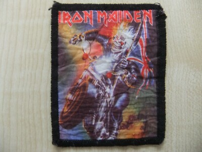 Iron Maiden England Aufnäher Patch Def Leppard Fates Warning Anvil Manowar 80´s