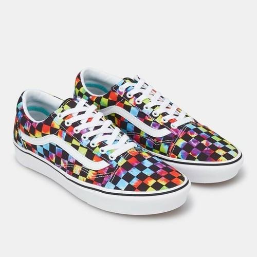 vans comfycush checkerboard