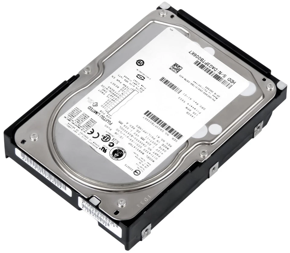 Hard Dell 0HC489 HC489 146GB 10000U/Min 8MB 68pin SCSI U320 MAW3147NP 3.5 " - Image 3 of 3