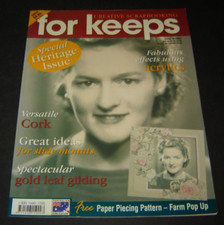 Creative scrapbooking for keeps 16 - 2003 Heritage Issue - fabulous Acrylics