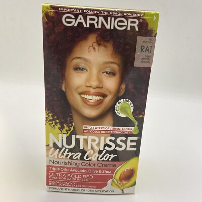 Garnier Nutrisse Nourishing Hair color Deep Intense Auburn Red             G-RA1